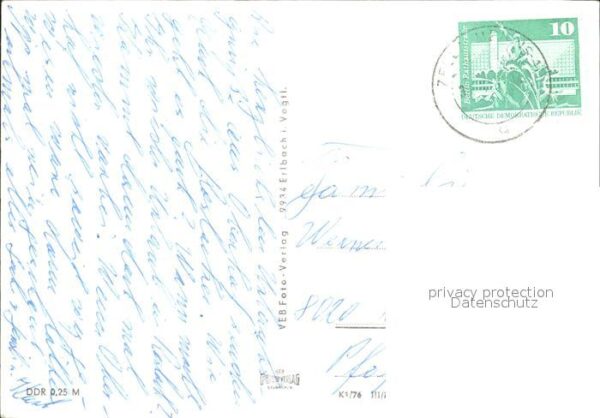 Oberhof Thueringen FDGB-Erholungsheim Dimitroff Glückauf E – Bild 2
