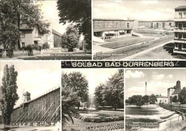 Bad Duerrenberg Sozialistische Wohnsiedlung Borlochturm
