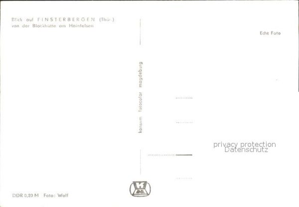 Finsterbergen Hainfelsen – Bild 2