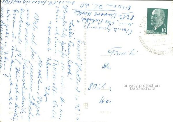 Hartha Tharandt Reichsbahn-Genesungsheim Otto Rehschuh – Bild 2