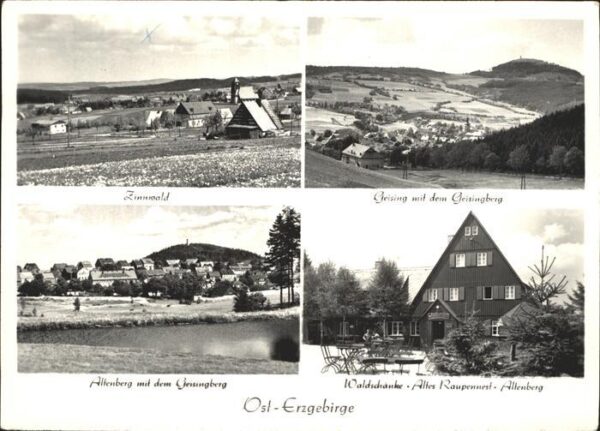 Zinnwald-Georgenfeld Geising Geisingberg Altenberg Waldschän
