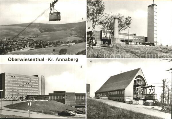 Oberwiesenthal Erzgebirge Fichtelberghaus FDGB-Erholungsheim Am F