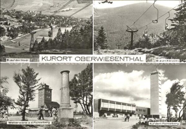 Oberwiesenthal Erzgebirge Wetterwarte Fichtelberg Klinovec Sessel