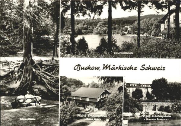 Buckow Maerkische Schweiz Schermützelsee Erholungsheim Haus Tirol