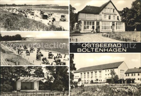 Boltenhagen Ostseebad Strand Freilichtbühne Erholungsheim Am