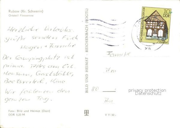 Rubow Zeltplatz Flessenow – Bild 2