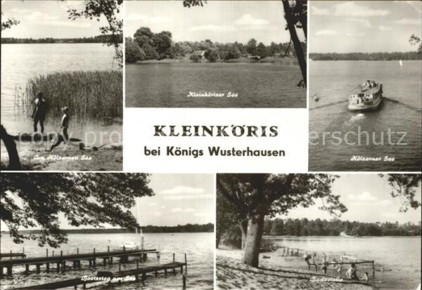 Koenigs-Wusterhausen Kleinköris See Hölzerner See Badestelle