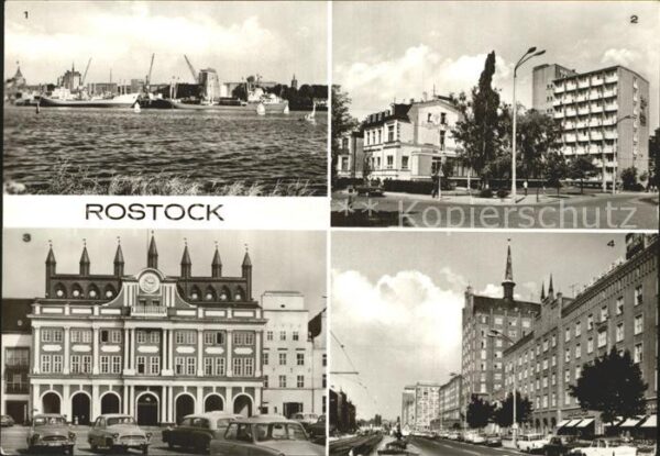 Rostock Alte Hafen HOG Bahnhofshotel Rathaus