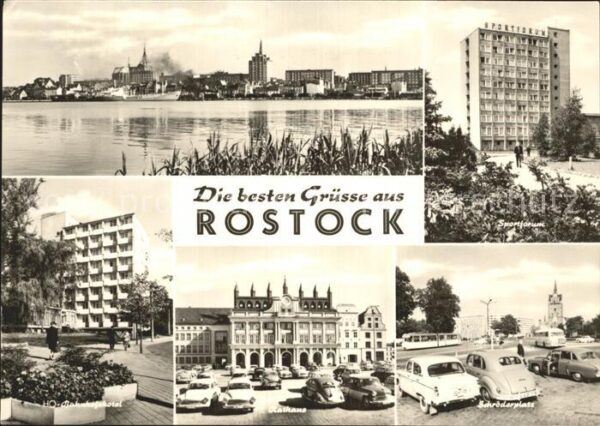Rostock Sportforum Rathaus Schröderplatz