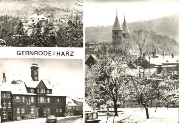 Gernrode Harz FDGB-Heim Stubenberg Rathaus Eintausend