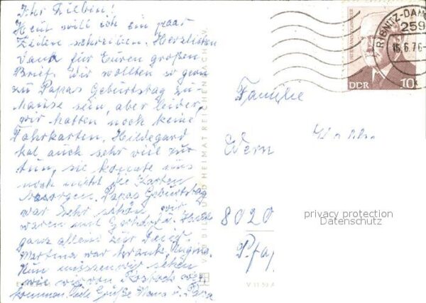 Dierhagen Ostseebad Ladenstrasse FDGB-Erholungsheim Ernst-M – Bild 2