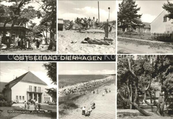 Dierhagen Ostseebad FDGB-Erholungsheim Ernst-Moritz-Arndt L