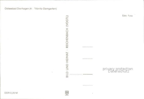 Dierhagen Ostseebad FDGB-Erholungsheim Ernst-Moritz-Arndt L – Bild 2