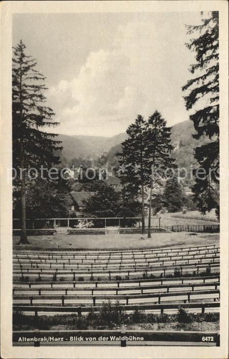 Altenbrak Harz Waldbühne