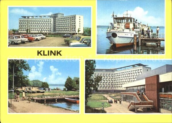 Klink Waren Erholungsheim Herbert Warnke MS Fontane