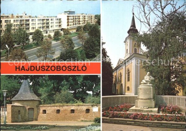 Hajdúszoboszló  Kirche Festung Denkmal