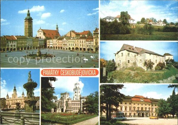 Ceske Budejovice Zizkova namesti Zumberk Nove Hrady Zame