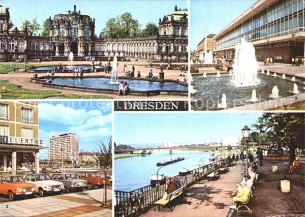 Dresden Zwinger Kulturpalast Pirnaischen Platz