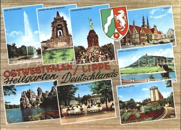 Bad Salzuflen Porta Westfalica Lemgo Hermanns-Denkmal