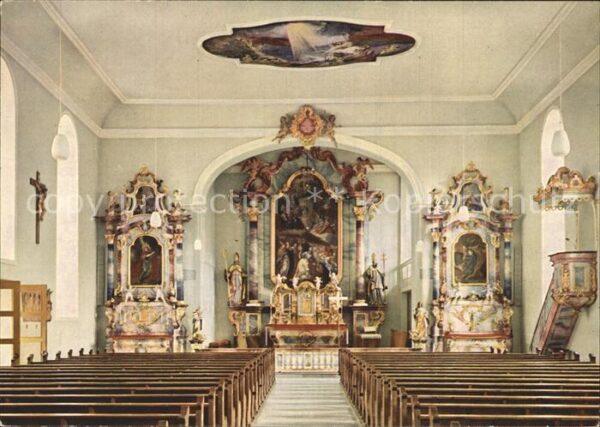 Bad Peterstal-Griesbach Innenansicht katholische Kirche