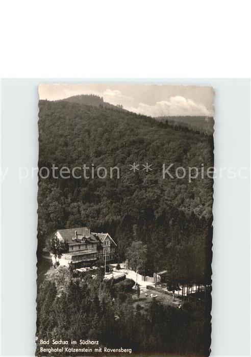 Bad Sachsa Harz Fliegeraufnahme Berghotel Katzenstein m