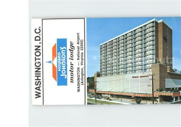 Washington DC Howard Johnsons Motor Lodge