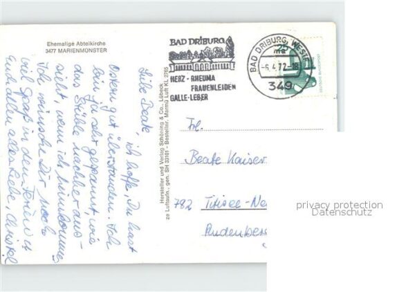 Marienmuenster Abteikirche Fliegeraufnahme – Bild 2