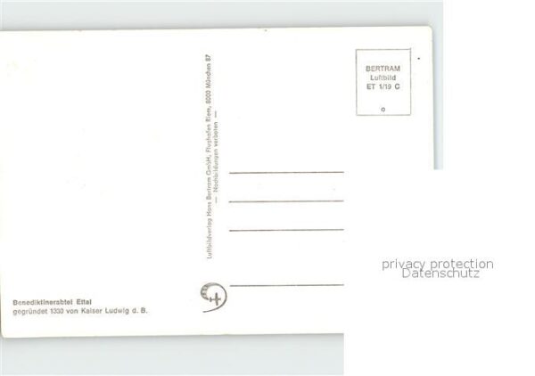 Ettal Fliegeraufnahme Benediktinerabtei – Bild 2