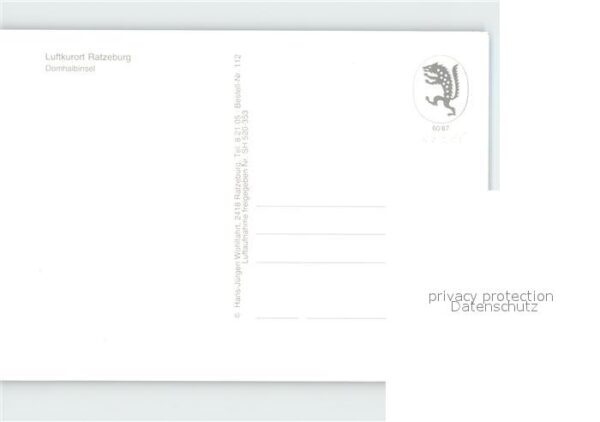 Ratzenburg Fliegeraufnahme Domhalbinsel – Bild 2