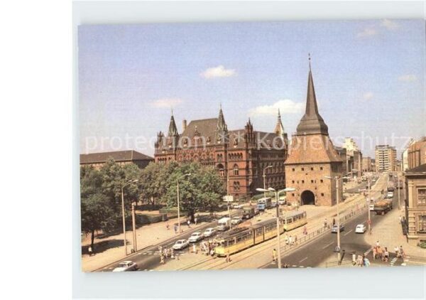 Rostock Steintor Strassenbahn