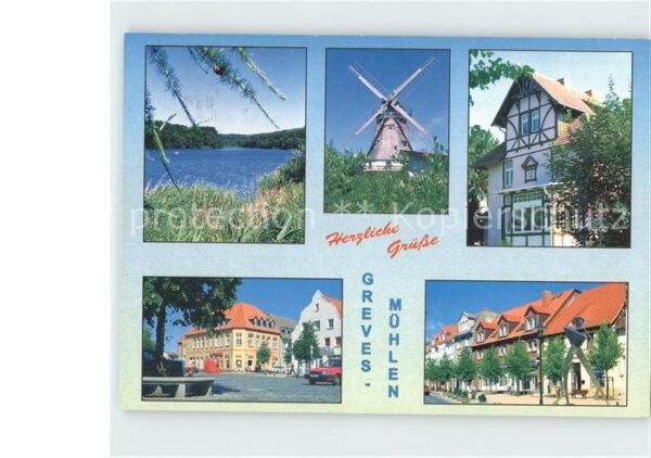 Grevesmuehlen Mühle Strassenpartie See