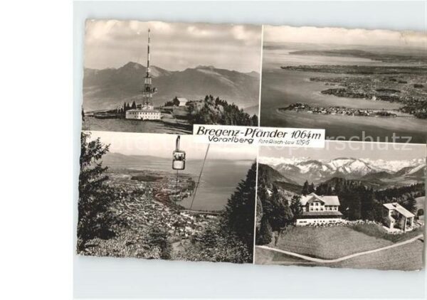 Bregenz Vorarlberg Pfänder Seilbahn