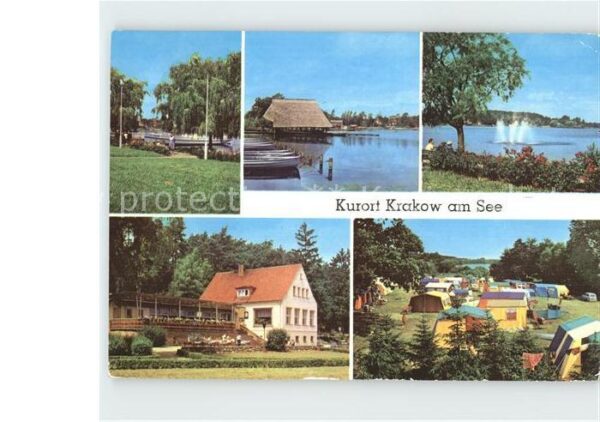 Krakow See Camping Fischerhaus