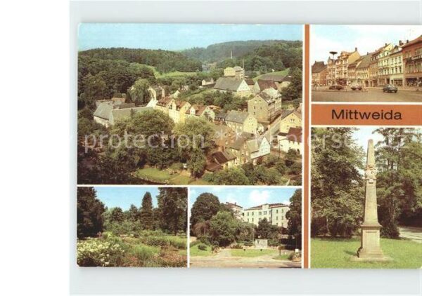 Mittweida Neudörfchen Postmeilensäule