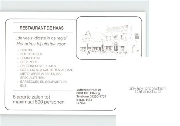 Elburg Restaurant De Haas – Bild 2