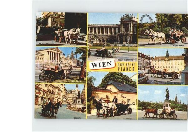 Wien und seine Fiaker Pferdekutschen