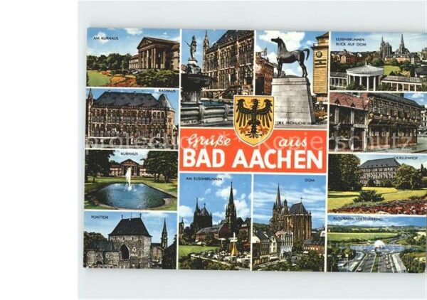 Bad Aachen Dom Kurhaus Quellenhof