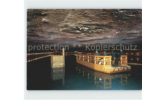 Berchtesgaden Salzsee im Salzbergwerk