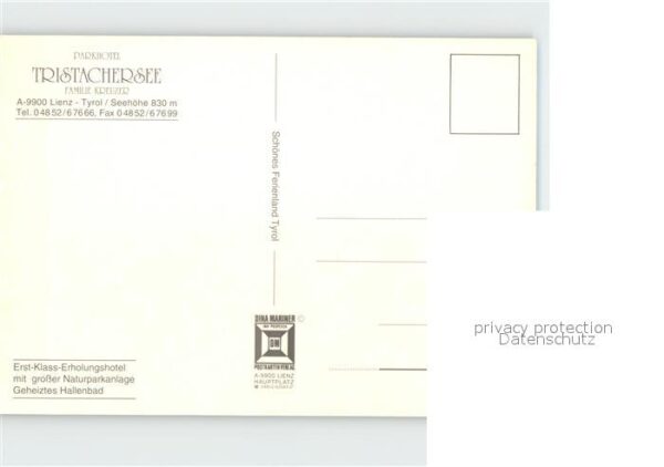 Lienz Tirol Parkhotel Tristacher See Fliegeraufnahm – Bild 2