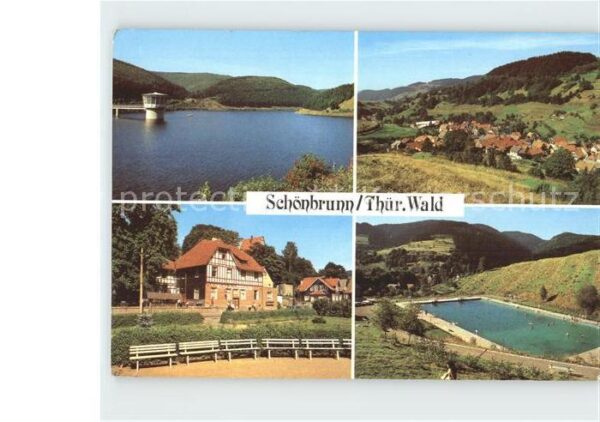 Schoenbrunn Greiz Talsperre Erholungsheim Hütte