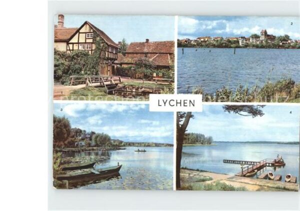 Lychen Malerwinkel Stadtsee Großen Lychensee