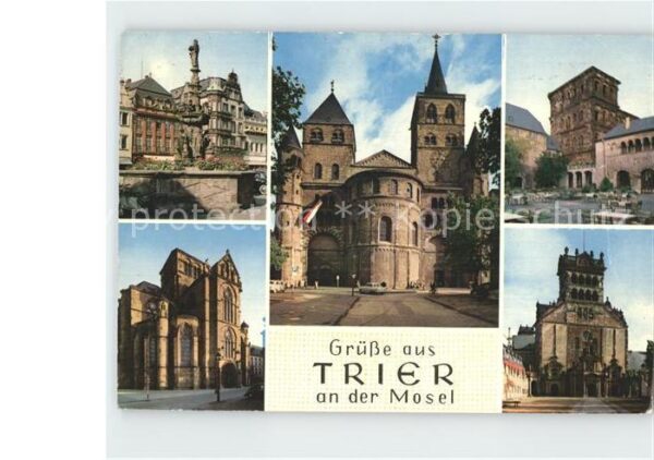 Trier Hauptmarkt Dom Porta-Nigra Liebfrauenki