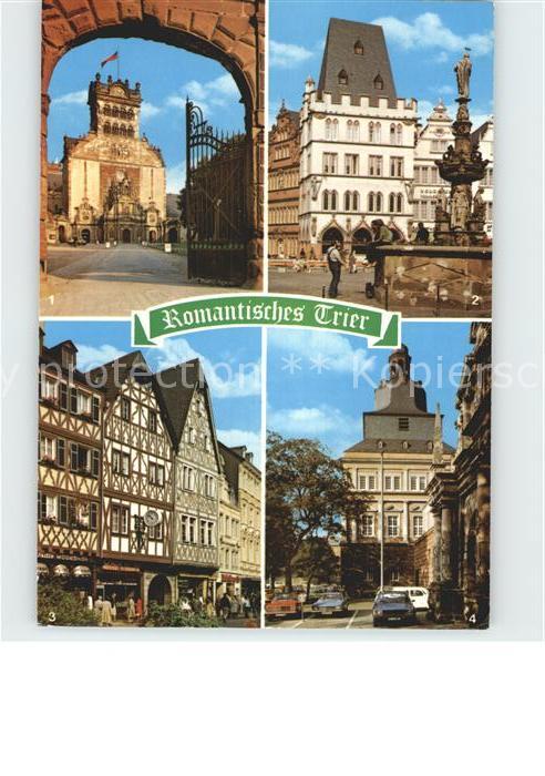 Trier Abtei St. Matthias Steipe und Rotes Hau