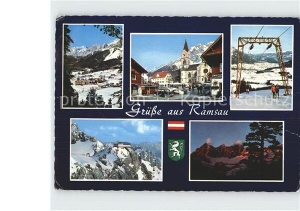 Ramsau Dachstein Steiermark Skigebiet Ortspartie