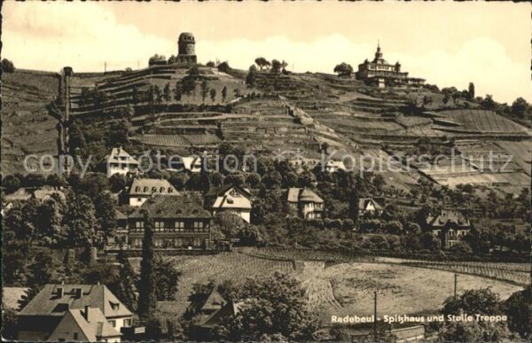 Radebeul Spitzhaus und Steile Treppe