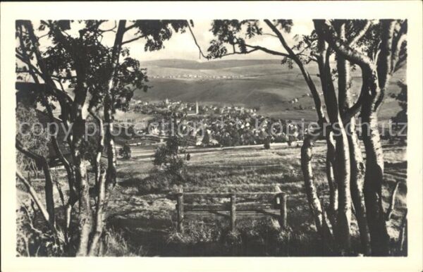 Oberwiesenthal Erzgebirge Totalansicht