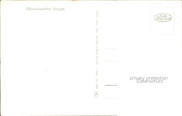 Oberwiesenthal Erzgebirge Totalansicht – Bild 2