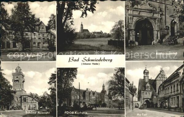 Bad Schmiedeberg Ferienheim Bergkeller Rathausportal Sch