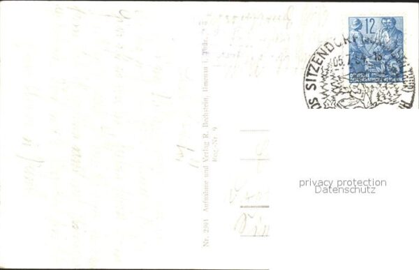 Sitzendorf Thueringen Teilansicht – Bild 2