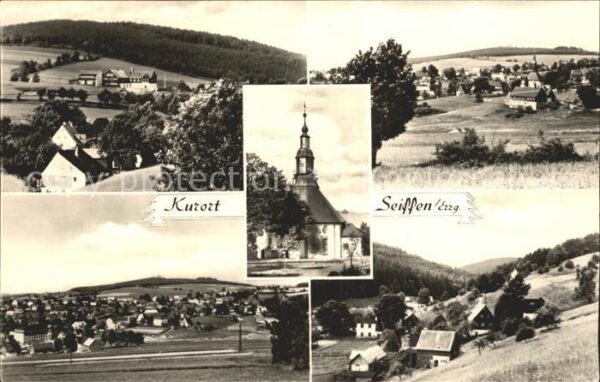 Seiffen Erzgebirge Teilansichten Kirche